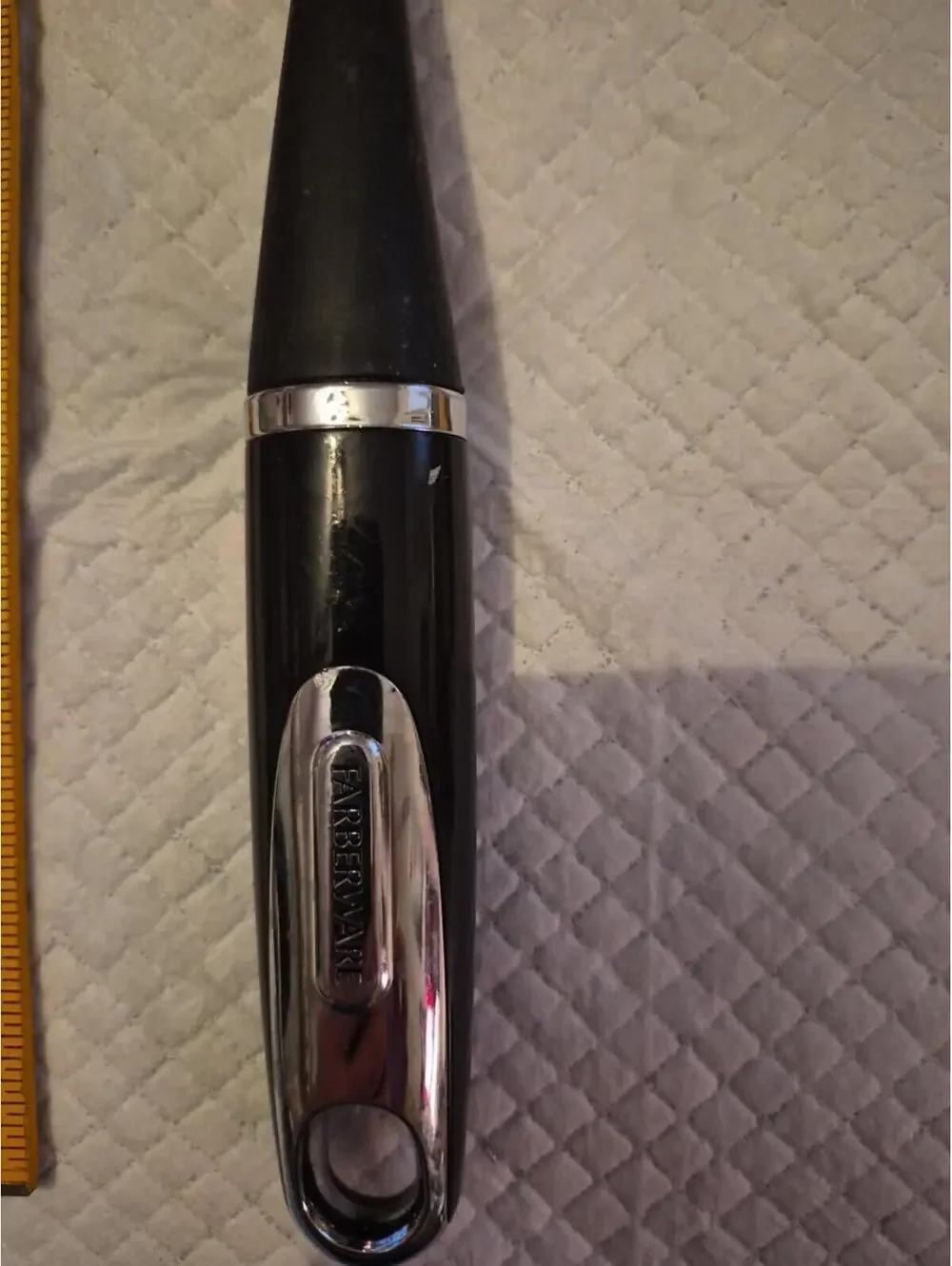FARBERWARE  BLACK NYLONPLASTIC  SPATULA TURNER FLIPPER UTENSIL WITH STAND 12.5